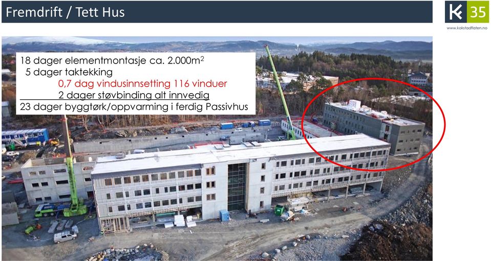 vindusinnsetting 116 vinduer 2 dager støvbinding