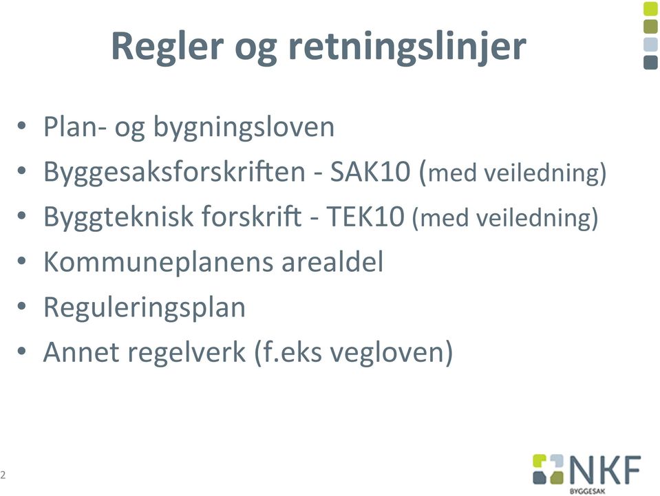 Byggteknisk forskrid - TEK10 (med veiledning)