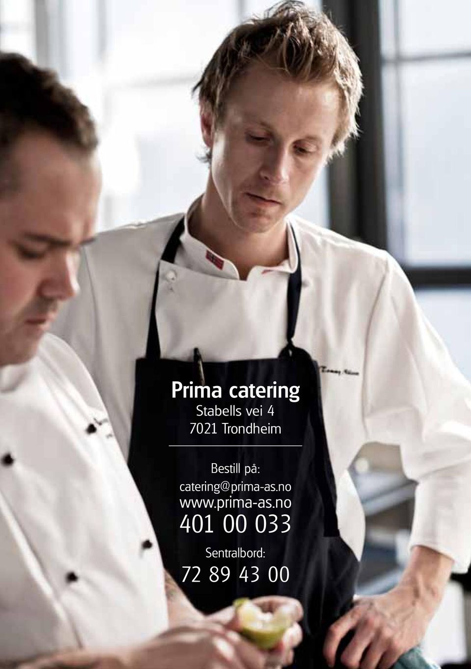 catering@prima-as.no www.