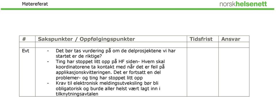 på applikasjonskvitteringen.