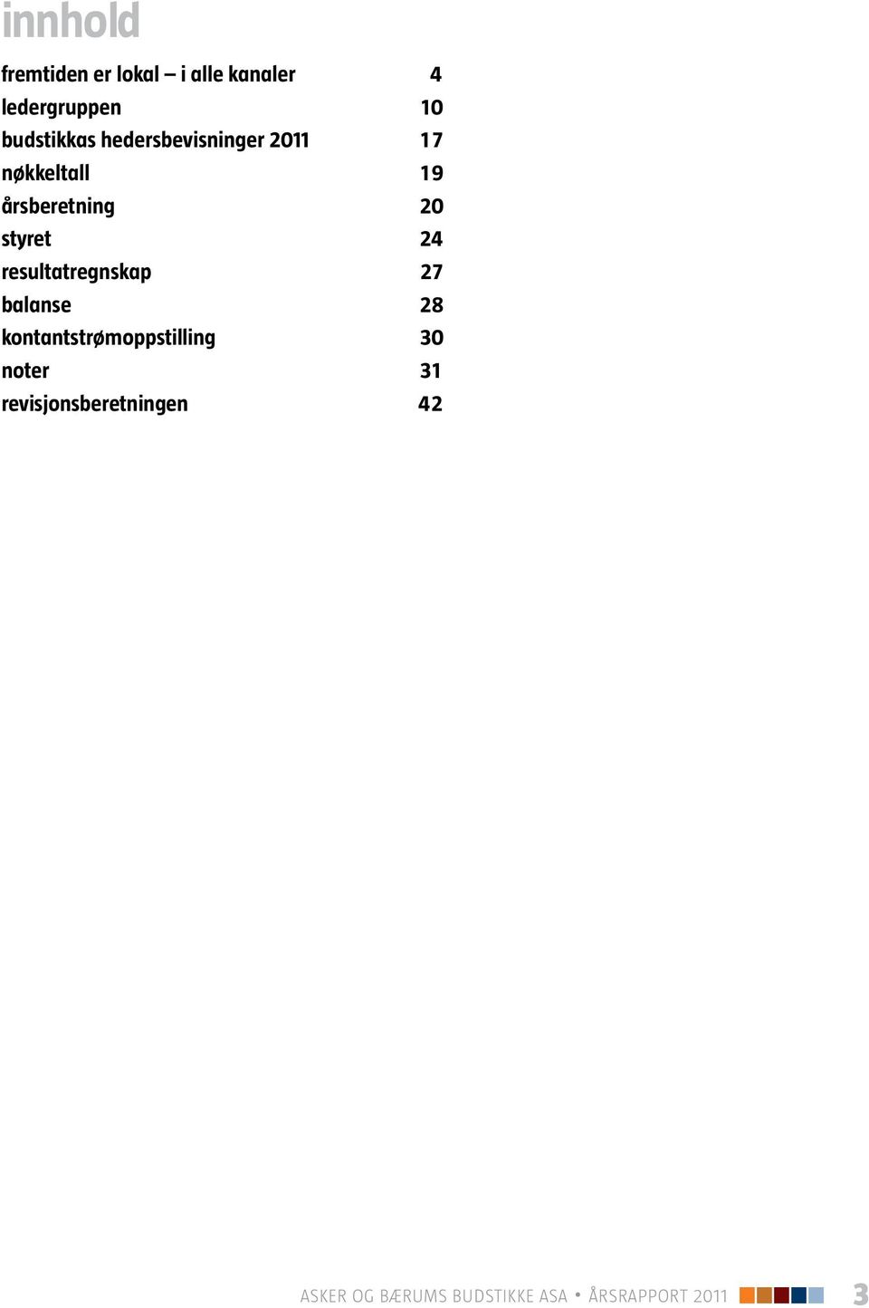 styret 24 resultatregnskap 27 balanse 28 kontantstrømoppstilling 30