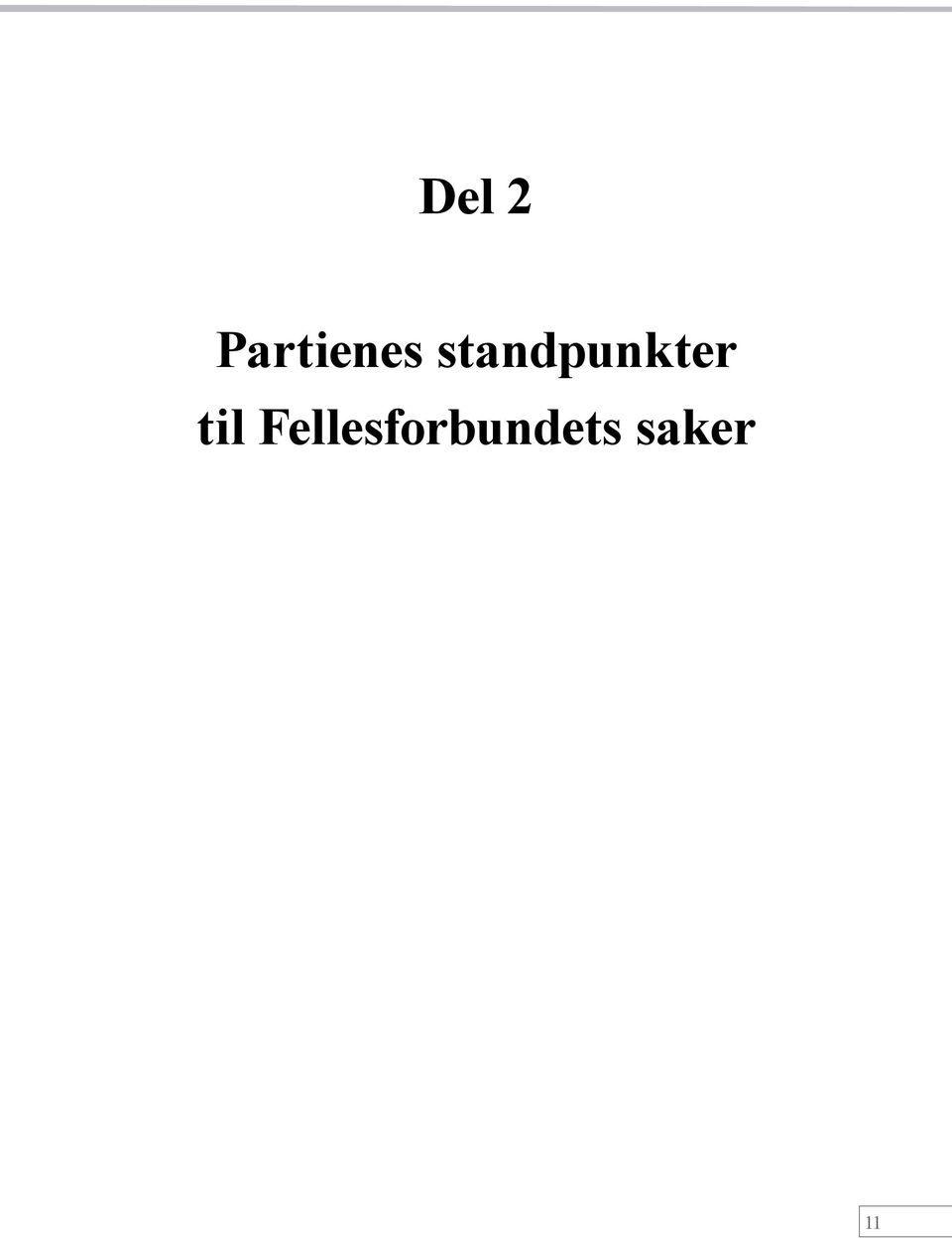 standpunkter