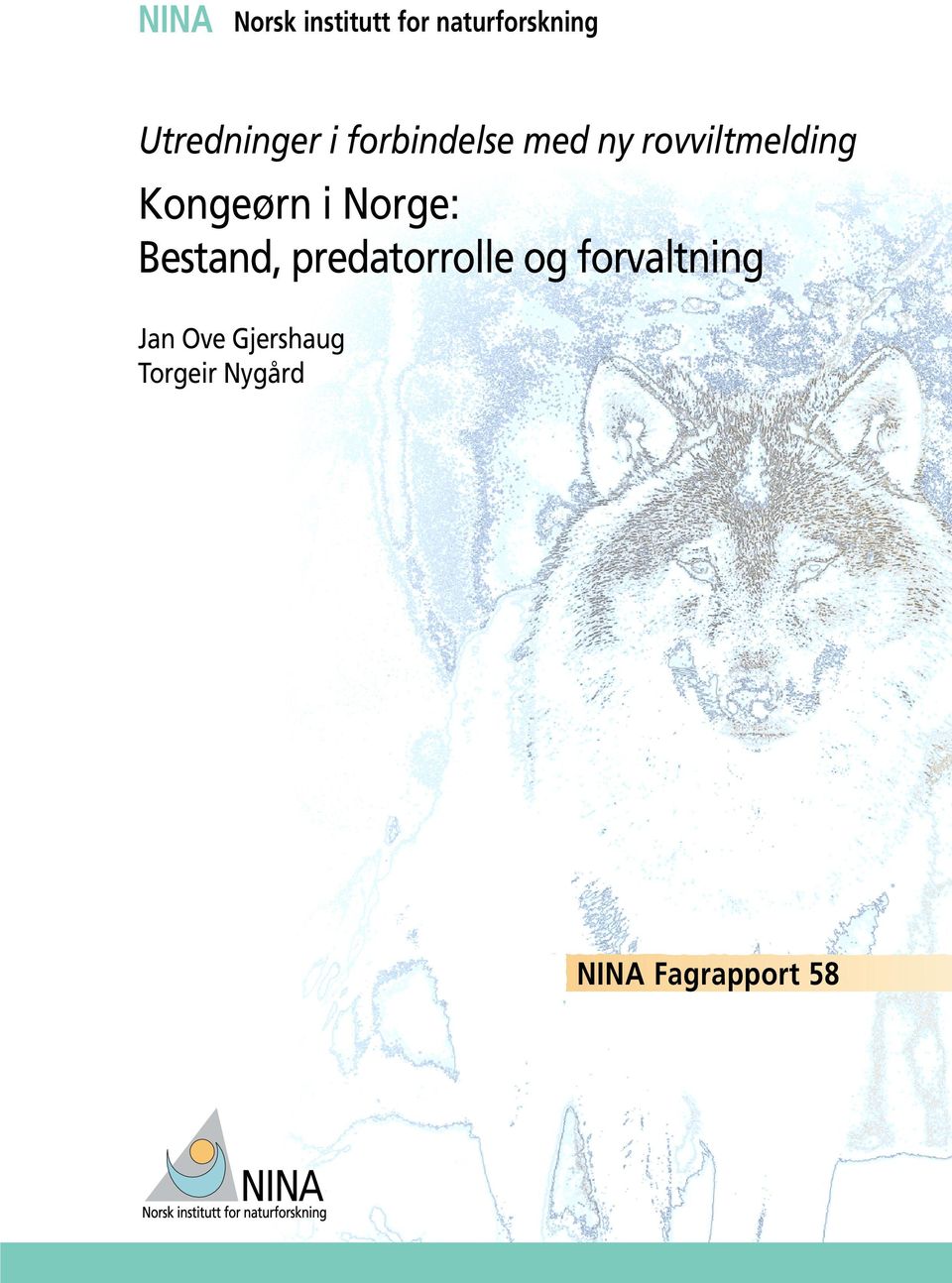 Kongeørn i Norge: Bestand, predatorrolle og