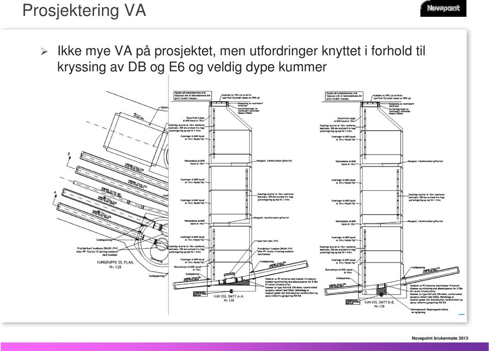 knyttet i forhold til kryssing