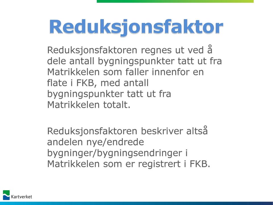 bygningspunkter tatt ut fra Matrikkelen totalt.