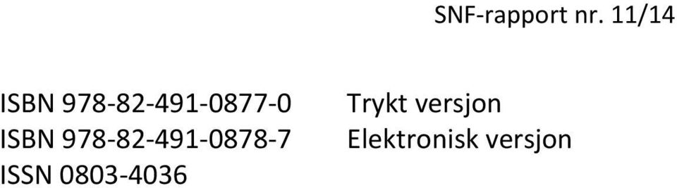 ISSN 0803-4036 Trykt