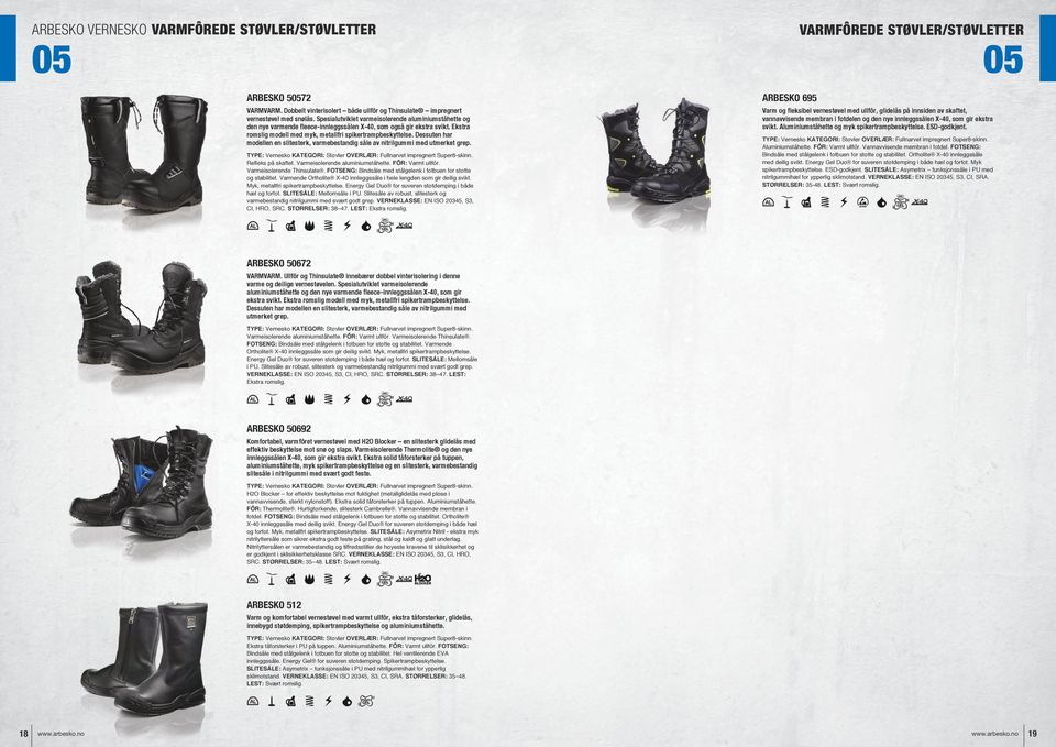 Dessuten har modellen en slitesterk, varmebestandig såle av nitrilgummi med utmerket grep. TYPE: Vernesko KATEGORI: Støvler OVERLÆR: Fullnarvet impregnert Super8-skinn. Refleks på skaftet.