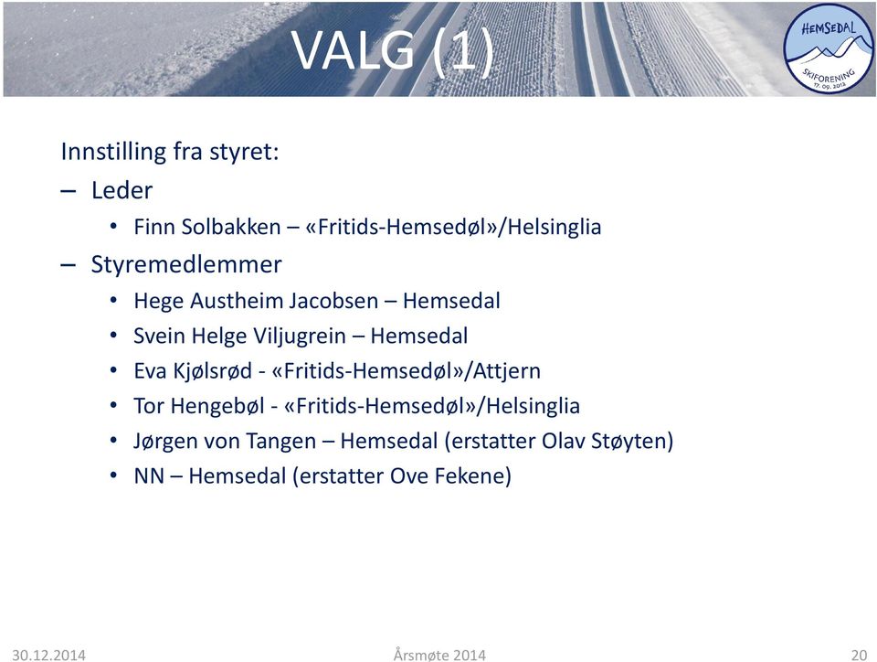 Kjølsrød - «Fritids-Hemsedøl»/Attjern Tor Hengebøl - «Fritids-Hemsedøl»/Helsinglia Jørgen