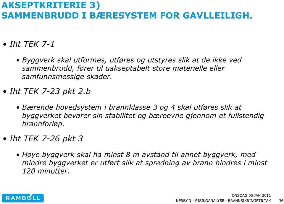 samfunnsmessige skader. Iht TEK 7-23 pkt 2.