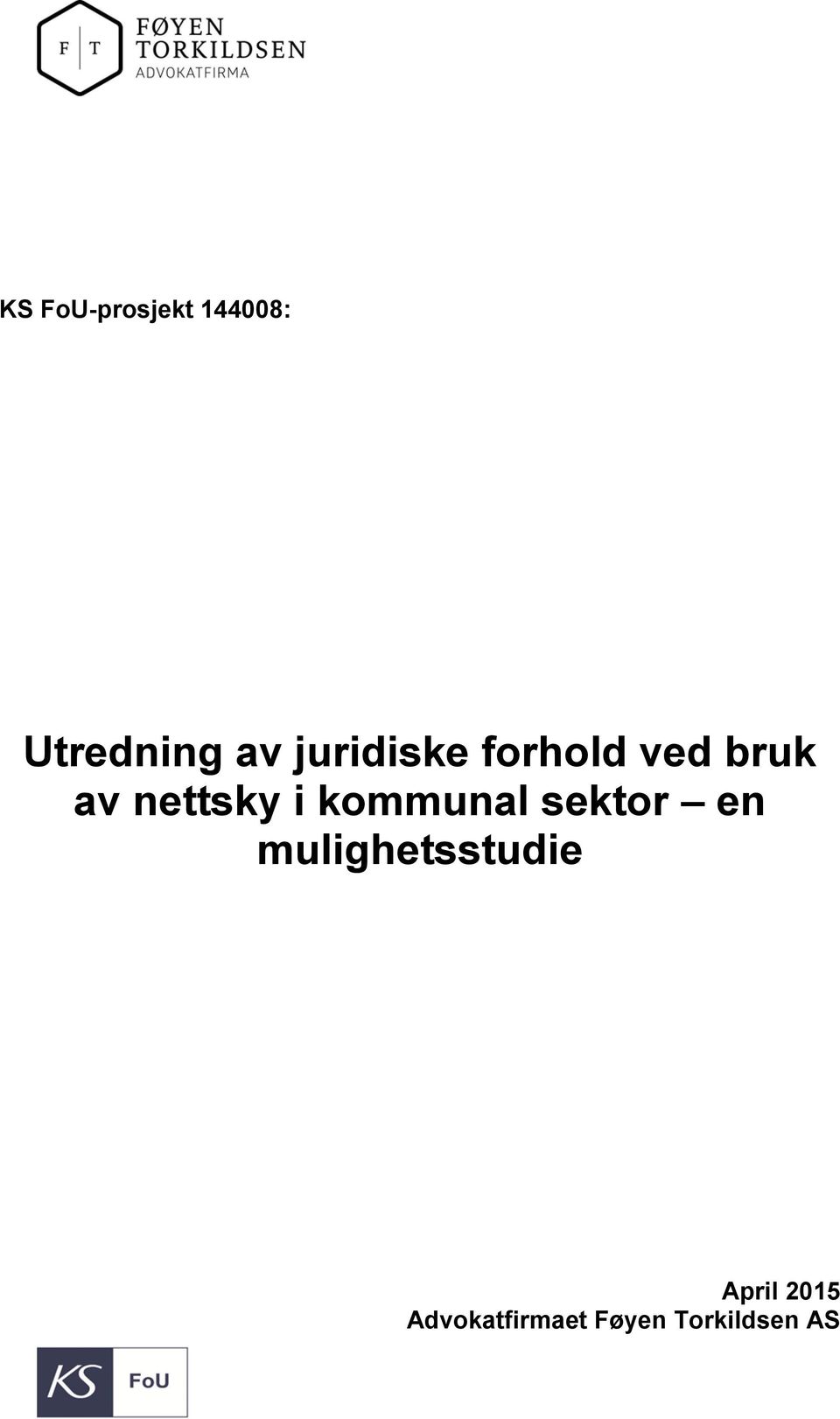 kommunal sektor en mulighetsstudie