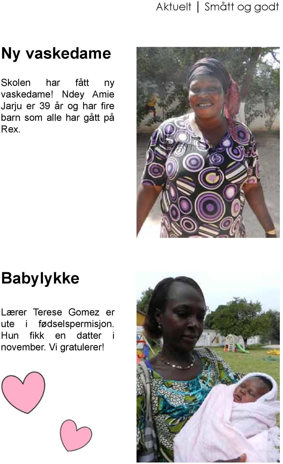 Ndey Amie Jarju er 39 år og har fire barn som alle har