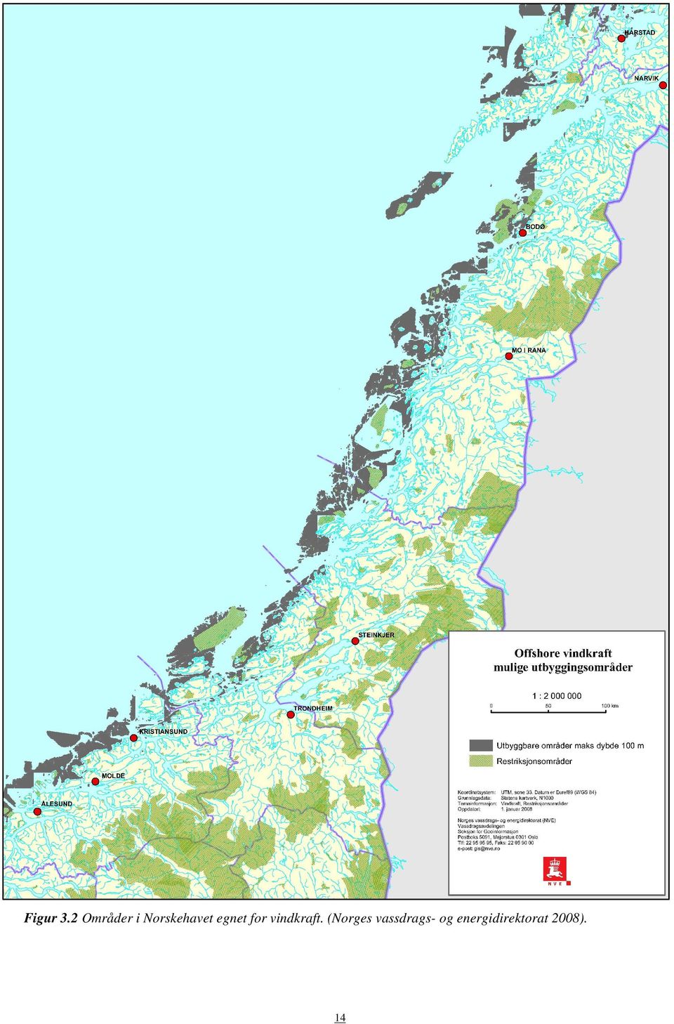 egnet for vindkraft.