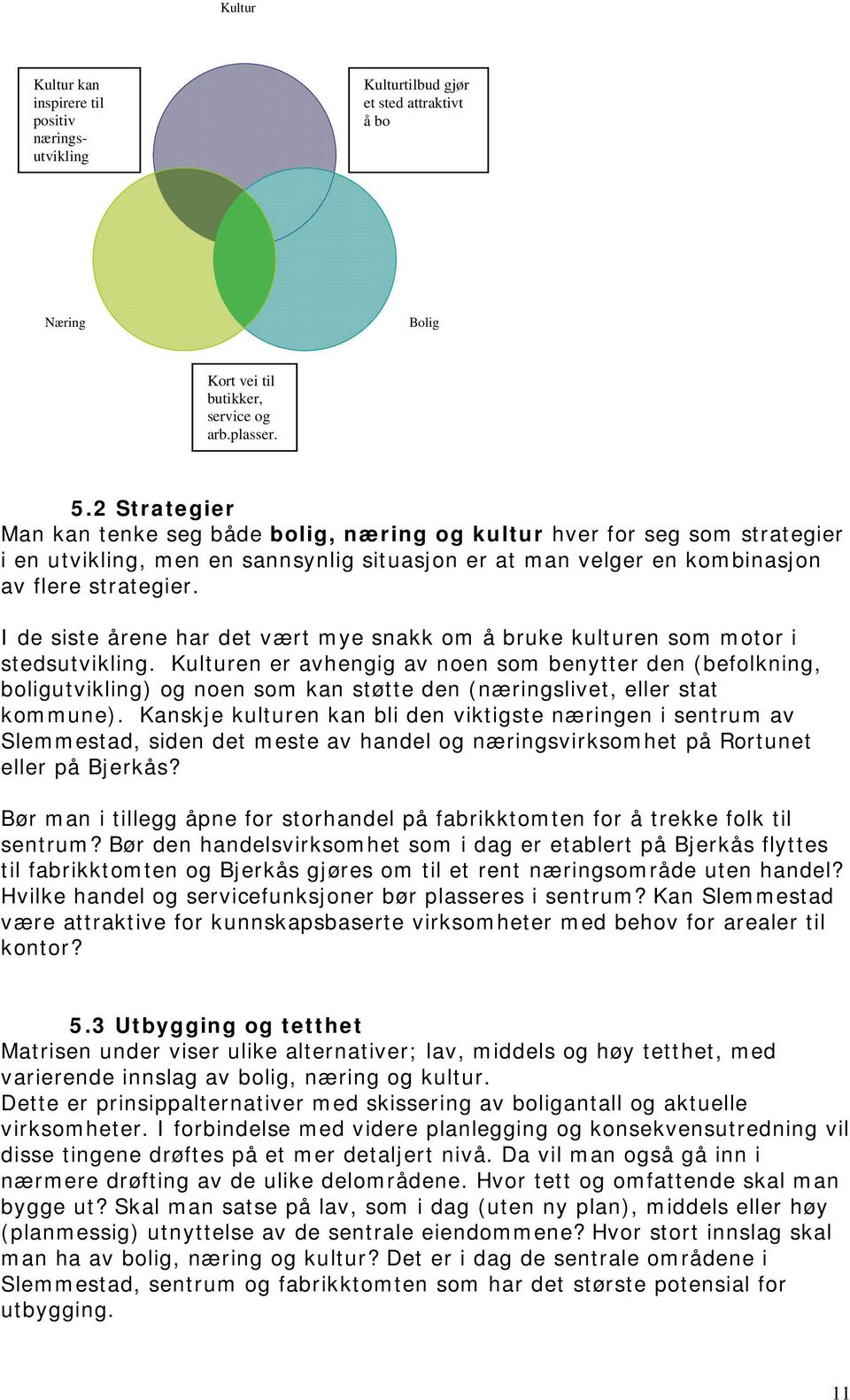 I de siste årene har det vært mye snakk om å bruke kulturen som motor i stedsutvikling.