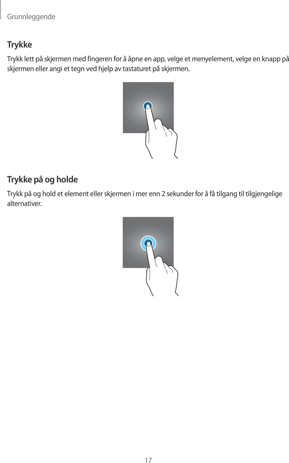 av tastaturet på skjermen.