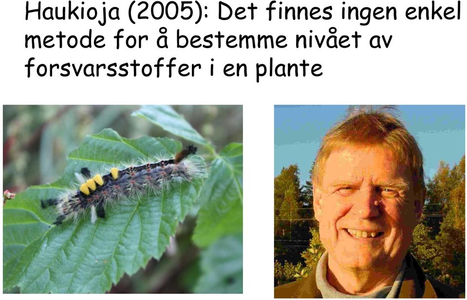 metode for å bestemme