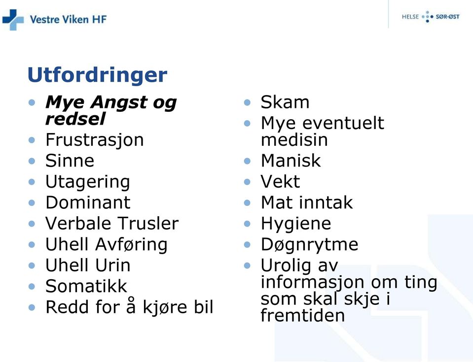 for å kjøre bil Skam Mye eventuelt medisin Manisk Vekt Mat inntak