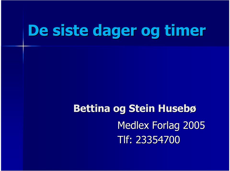 Stein Husebø Medlex