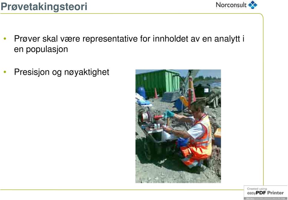 innholdet av en analytt i en