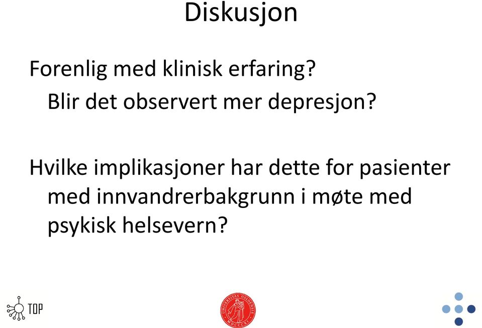 Hvilke implikasjoner har dette for