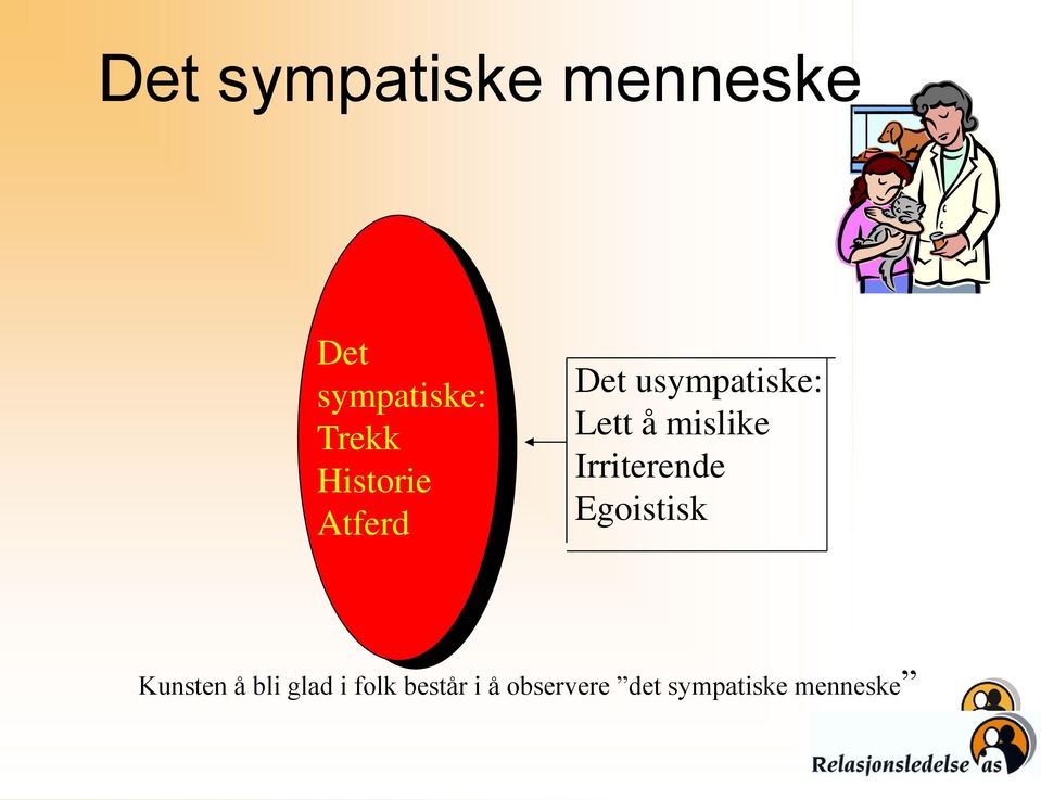 mislike Irriterende Egoistisk Kunsten å bli