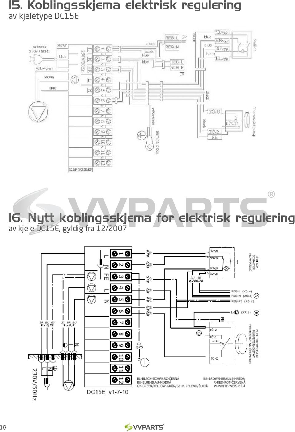 Nytt koblingsskjema for elektrisk