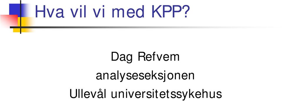 analyseseksjonen