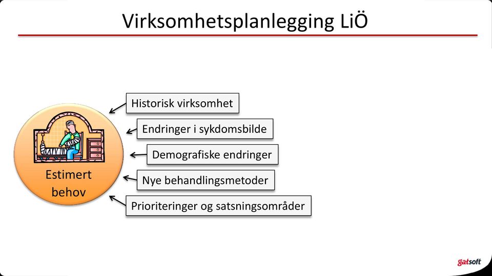 Estimert behov Demografiske endringer Nye