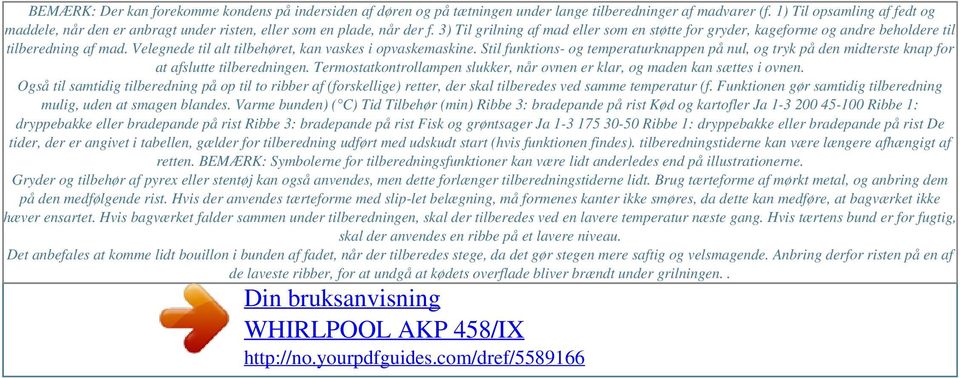 3) Til grilning af mad eller som en støtte for gryder, kageforme og andre beholdere til tilberedning af mad. Velegnede til alt tilbehøret, kan vaskes i opvaskemaskine.