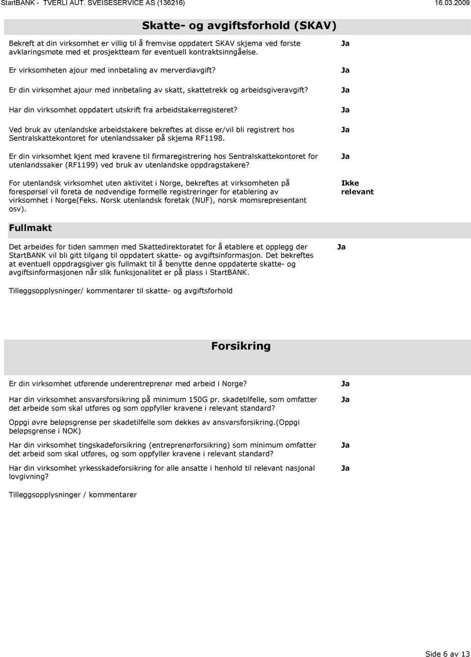 Har din virksomhet oppdatert utskrift fra arbeidstakerregisteret?