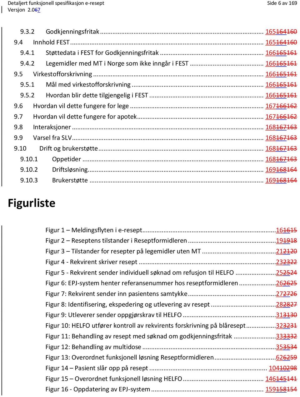 .. 166165161 9.6 Hvordan vil dette fungere for lege... 167166162 9.7 Hvordan vil dette fungere for apotek... 167166162 9.8 Interaksjoner... 168167163 9.9 Varsel fra SLV... 168167163 9.10 Drift og brukerstøtte.