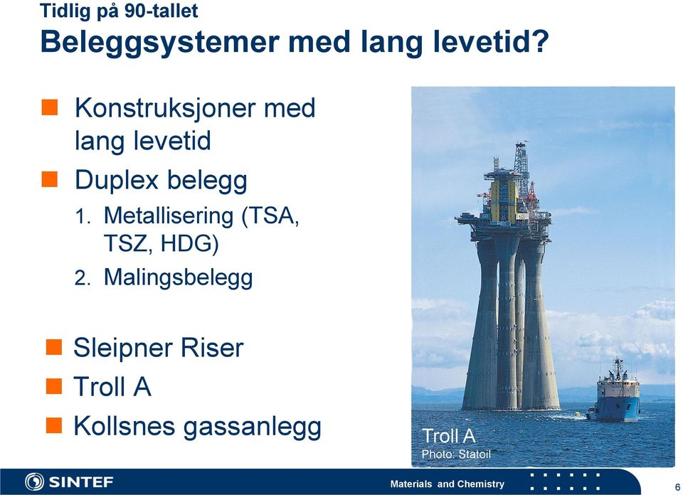 Metallisering (TSA, TSZ, HDG) 2.