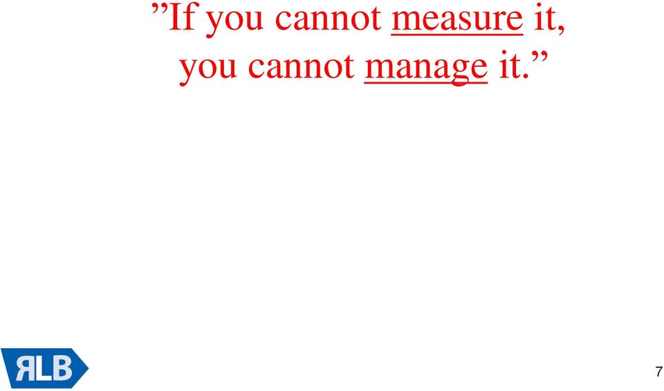 measure it,
