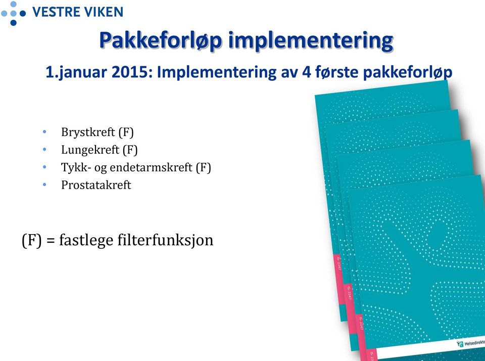 pakkeforløp Brystkreft (F) Lungekreft (F)