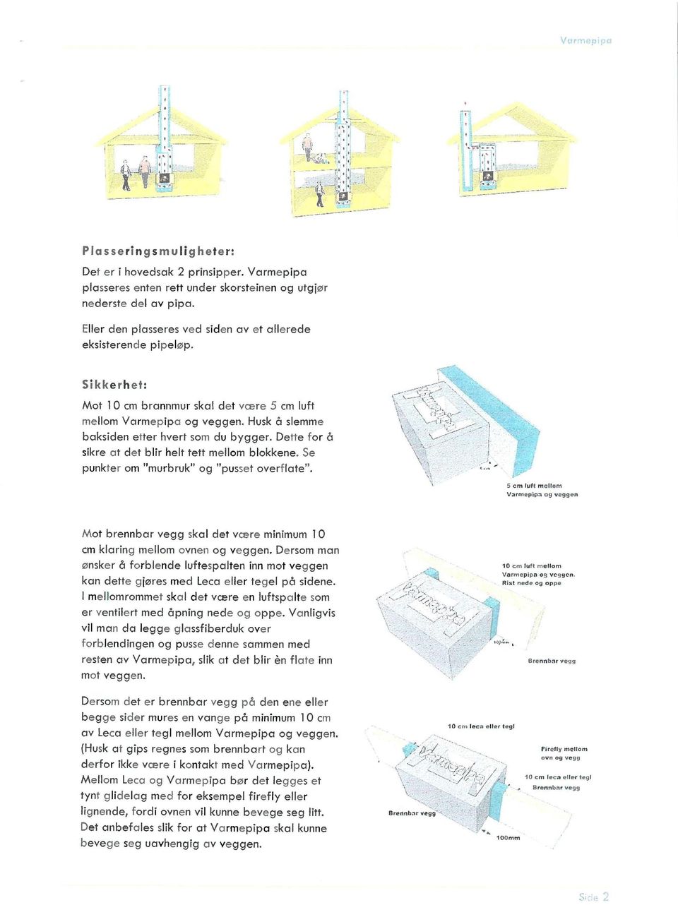 Dette for å sikre at det blir helt tett mellom blokkene. Se punkter om "murbruk" og "pusset overflate".