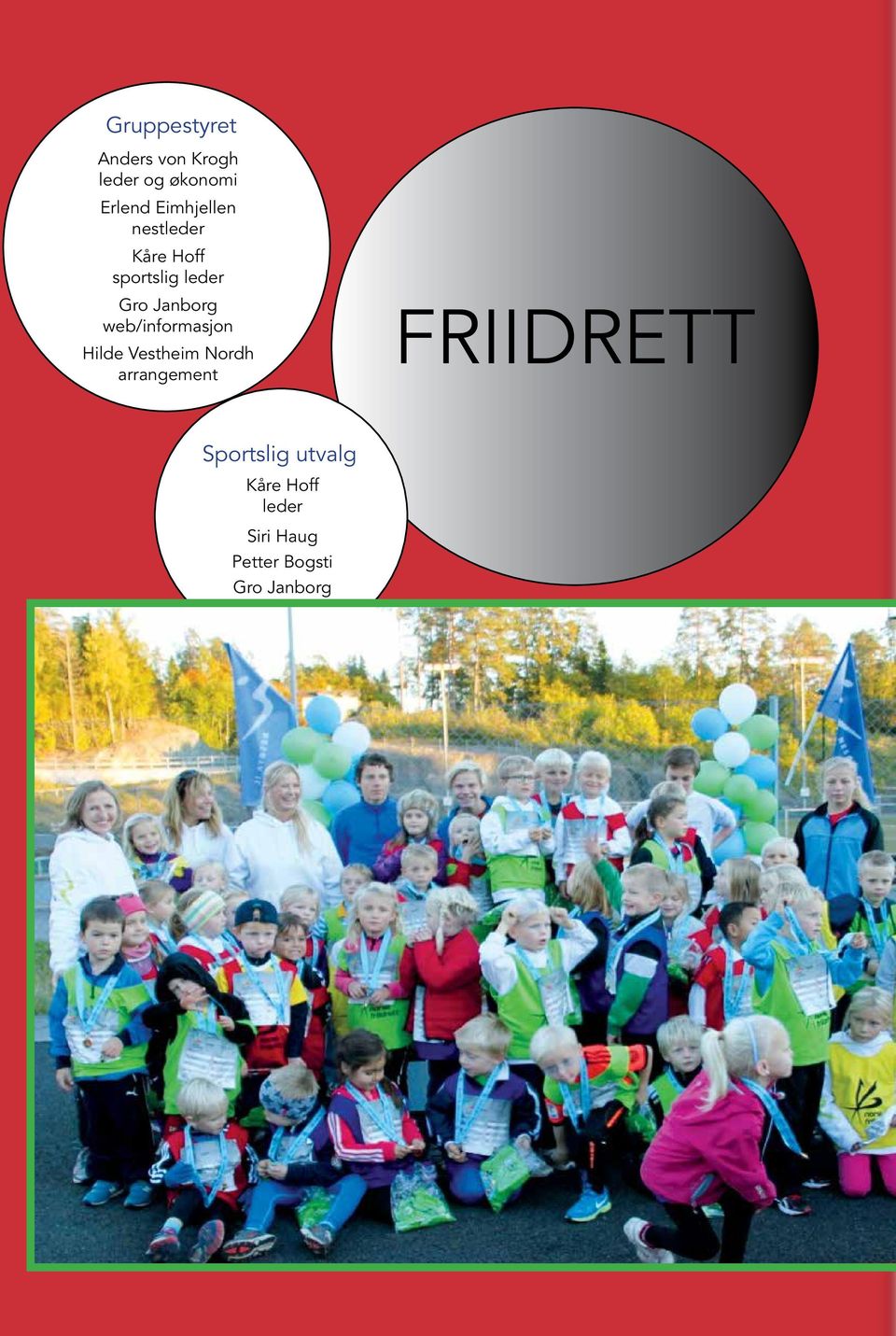 web/informasjon Hilde Vestheim Nordh arrangement FRIIDRETT