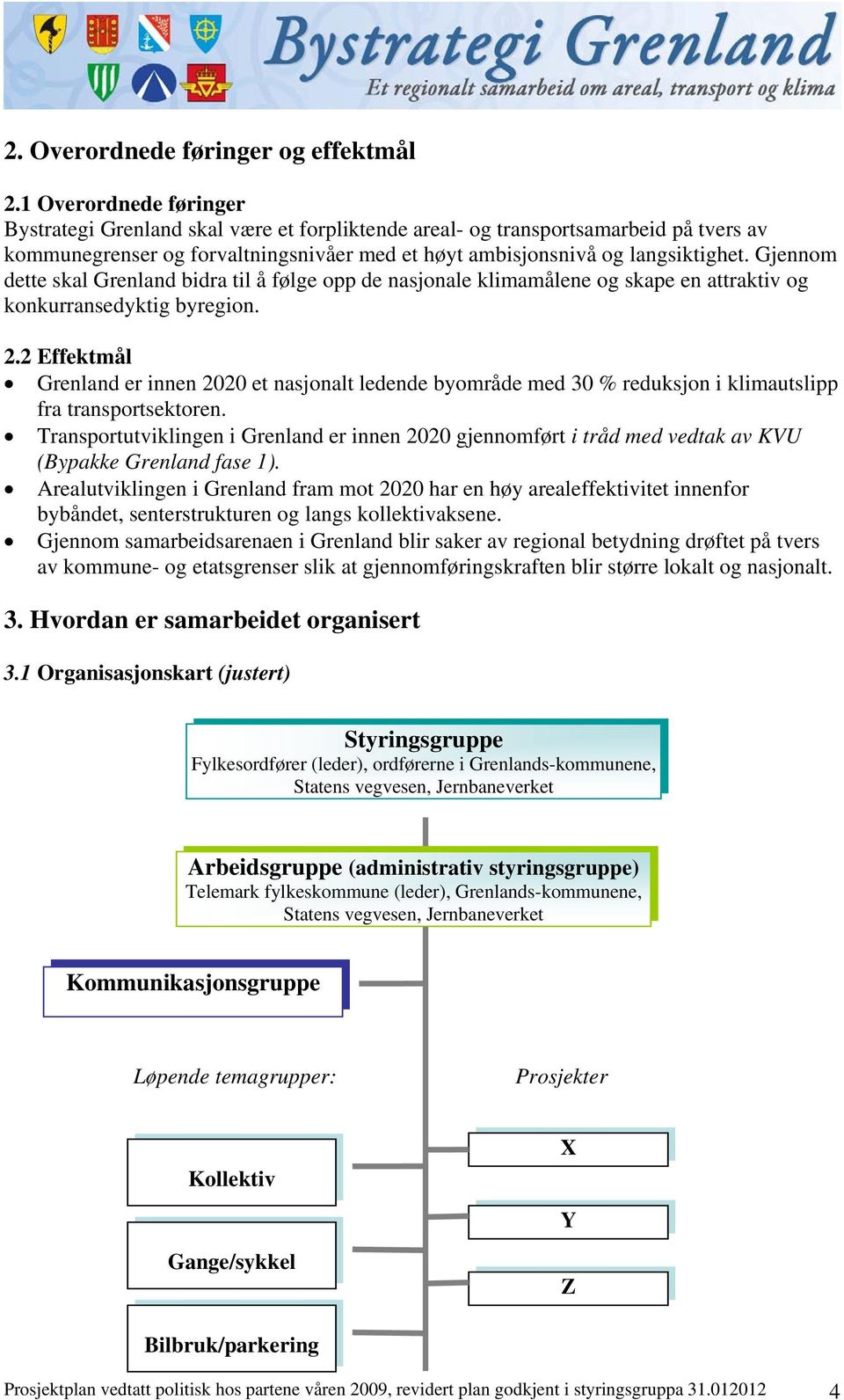 Gjennom dette skal Grenland bidra til å følge opp de nasjonale klimamålene og skape en attraktiv og konkurransedyktig byregion. 2.