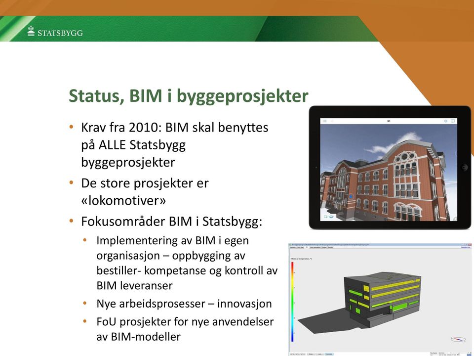 Implementering av BIM i egen organisasjon oppbygging av bestiller- kompetanse og