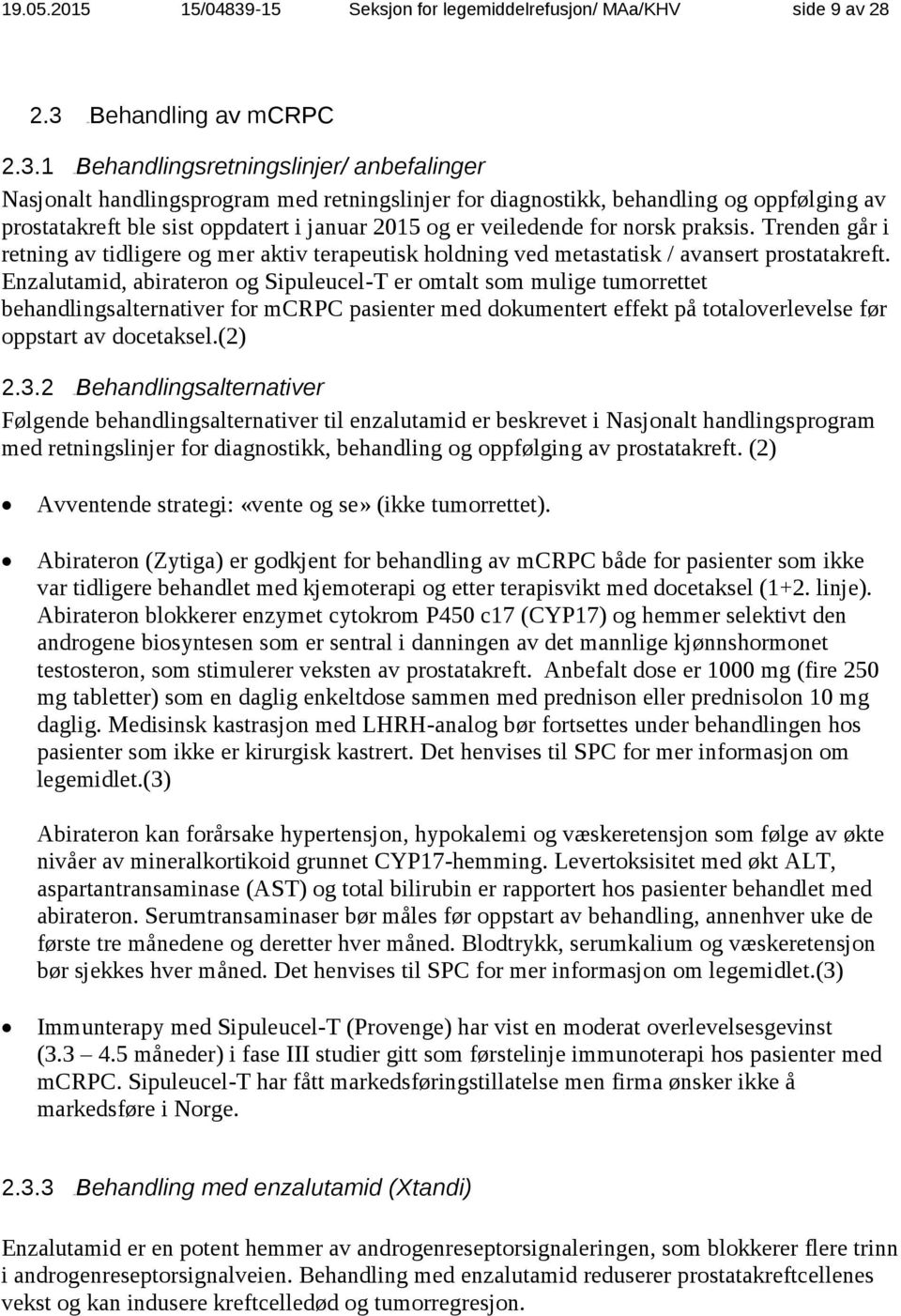 15BBehandling av mcrpc 2.3.