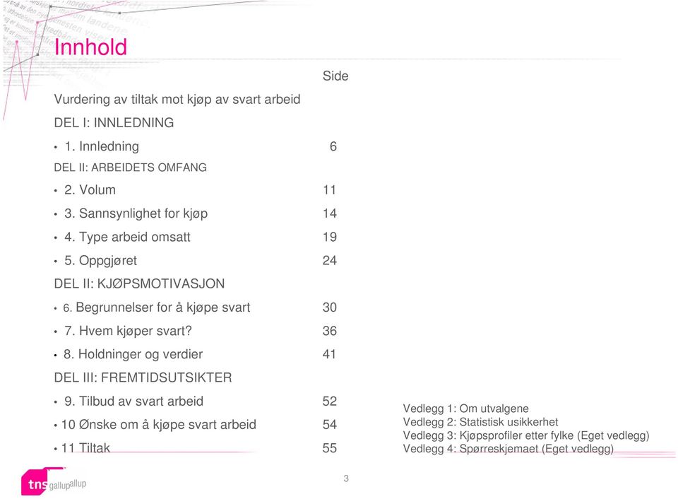 Hvem kjøper svart? 36 8. Holdninger og verdier 41 DEL III: FREMTIDSUTSIKTER 9.