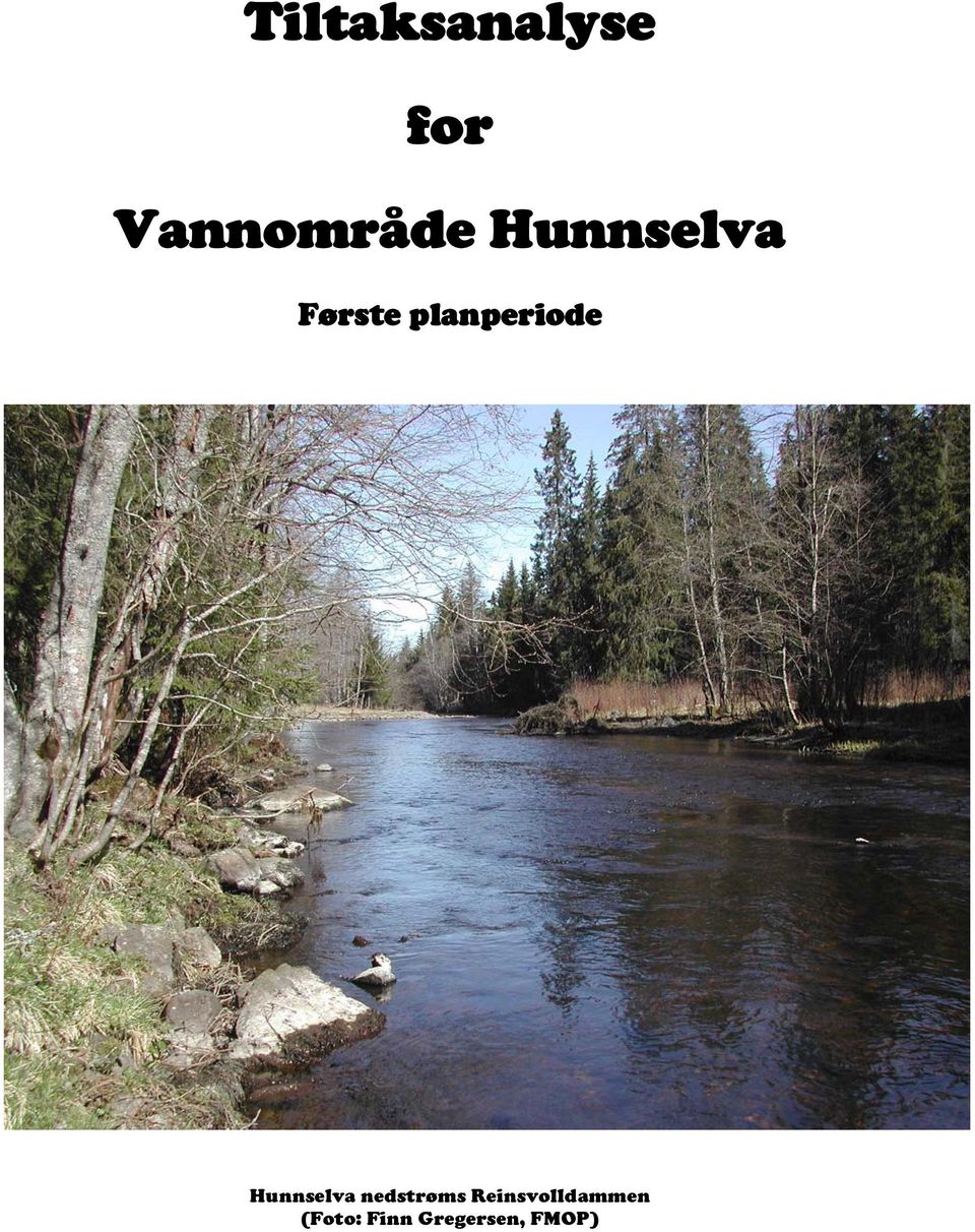 Hunnselva nedstrøms