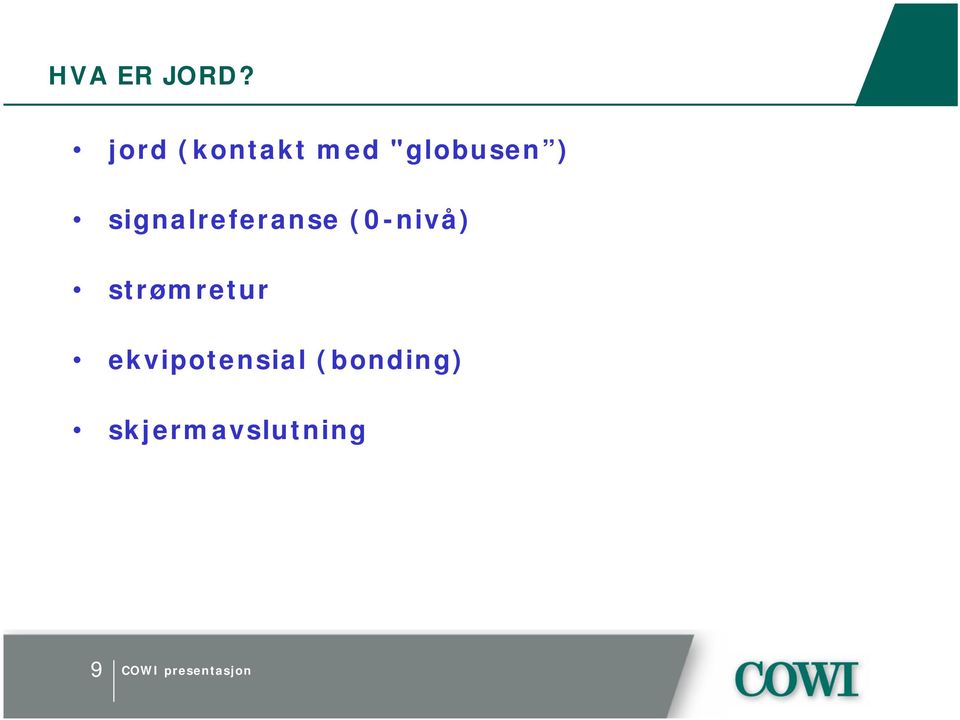 signalreferanse (0-nivå)