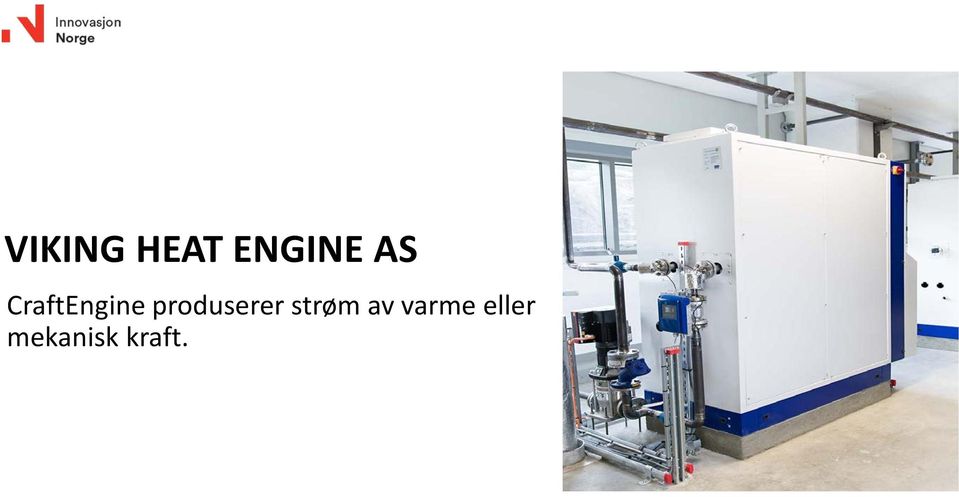 produserer strøm av