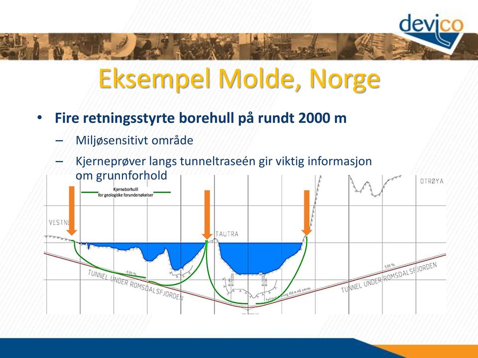 Miljøsensitivt område Kjerneprøver