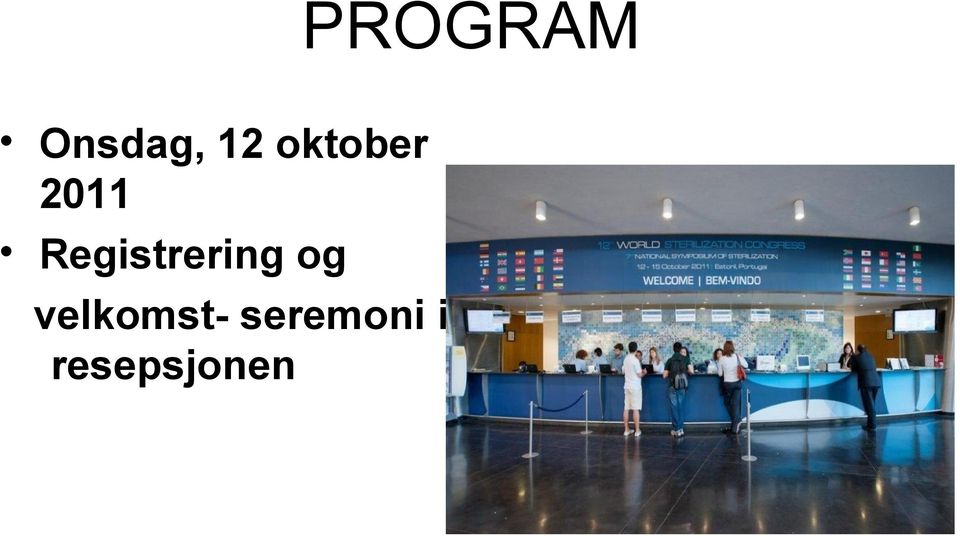 Registrering og