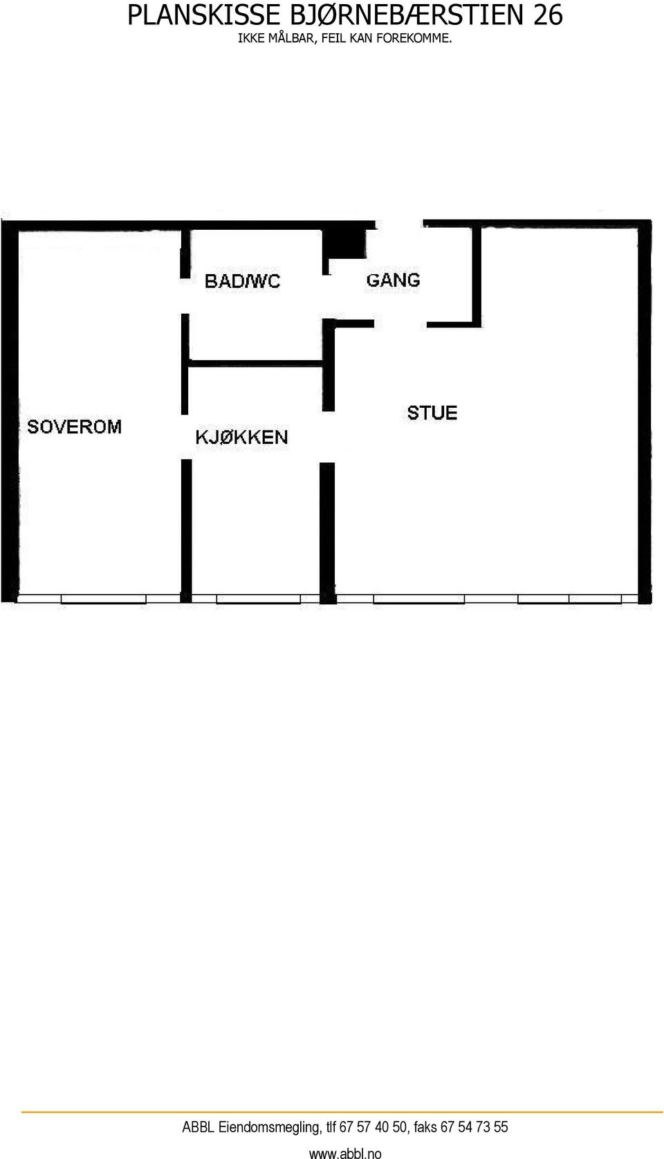 ABBL Eiendomsmegling, tlf 67 57