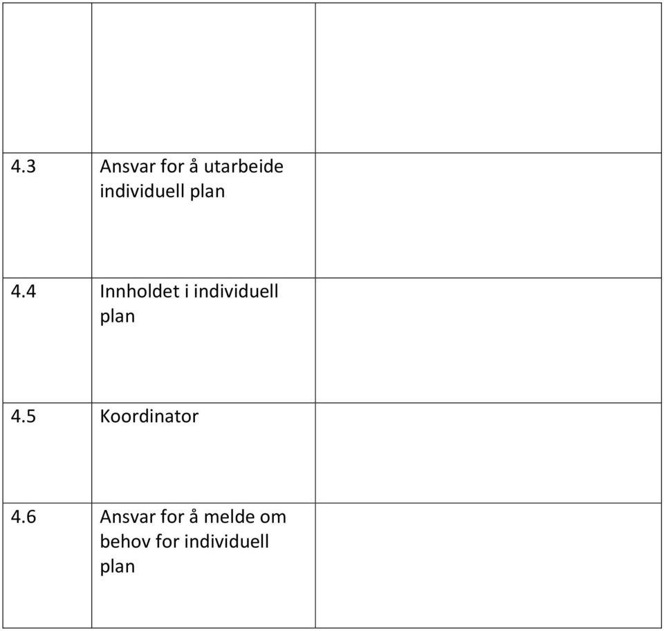 4 Innholdet i 5 Koordinator 4.