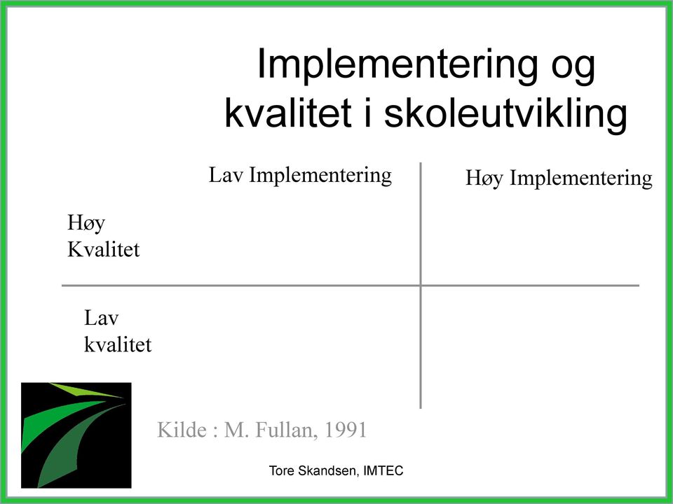 Implementering Høy