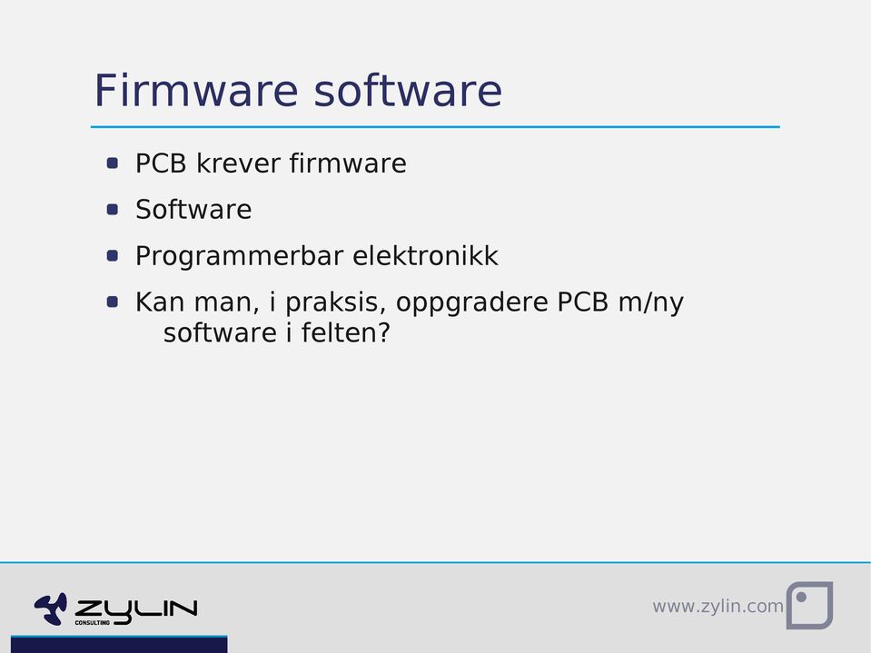 elektronikk Kan man, i praksis,