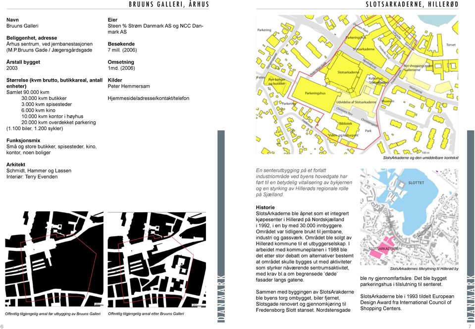 000 kvm kontor i høyhus 20.000 kvm overdekket parkering (1.100 biler, 1.200 sykler) Eier Steen % Strøm Danmark AS og NCC Danmark AS Besøkende 7 mill. (2006) Omsetning 1md.