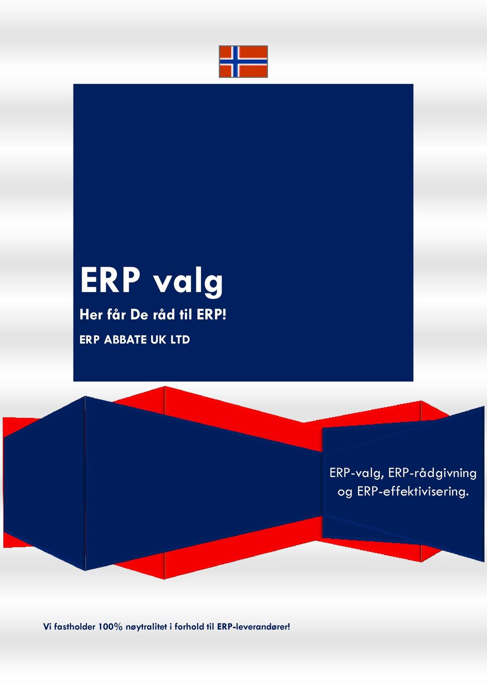 ERP-rådgivning og ERP-effektivisering.